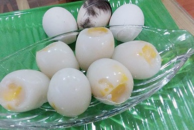 thạch trứng gà sạch độc đáo